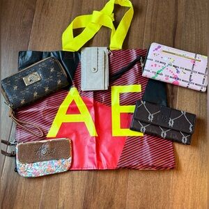 AE Bag & Variety of Wallets